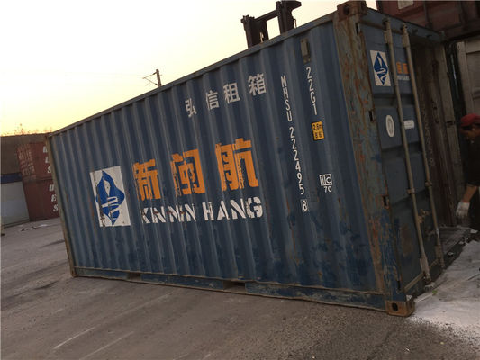 China Benutzte Seebehälter 20ft Handversandverpackung/2200kg zweites fournisseur