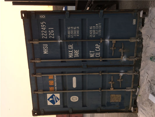 China Zweite Hand 20 Fuß-Seebehälter, leere Versandverpackungen fournisseur