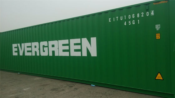 China Blauer Stahl benutzte Container 20 Fuß für Seetransport fournisseur