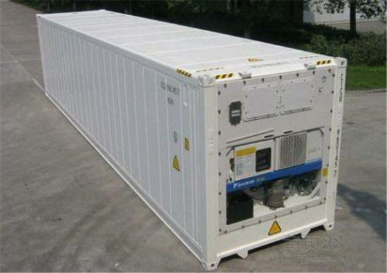 China Stahl benutzte Kühlraum-Behälter für Verkauf, 40ft Reffer-Behälter fournisseur