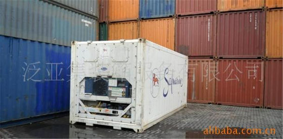 China Asphaltieren Sie benutzten Kühlcontainer des Reffer-Behälter-/20 Fuß fournisseur