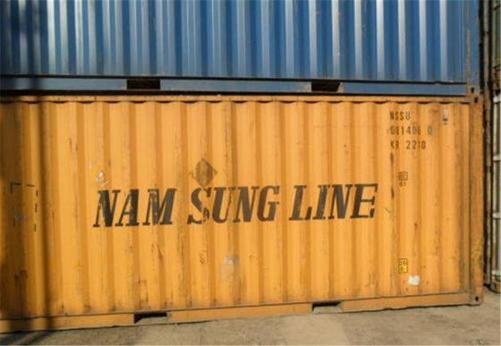 China Gelb 20FT 40 Fuß-offener Seitenbehälter für Intermodalität fournisseur