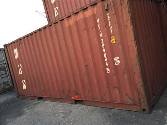 China 20 Fuß öffnet benutzte StahlSeitenvorratsbehälter für Straßen-Transport fournisseur
