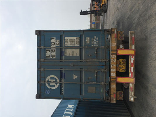 China Verschiedene Farben benutzten 40ft Versandverpackung für die Einlagerung von Logistik und von Transport fournisseur