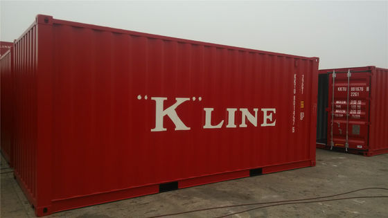 China Stahl 20gp trocknen Seebehälter der zweite Handversandverpackungs-/20ft fournisseur