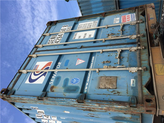 China Stahl trocknen Sie 2. Handvorratsbehälter/20 Fuß benutzte Container- fournisseur